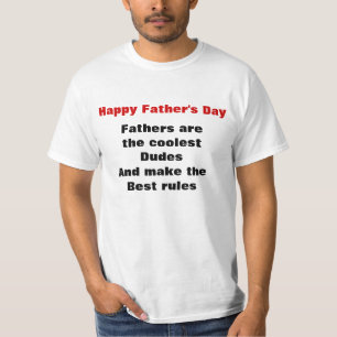 Camiseta Camisas del día de los hombres más fríos