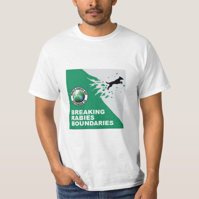 Camiseta Camisas del Día Mundial de la Rabia 2024 (Anverso)
