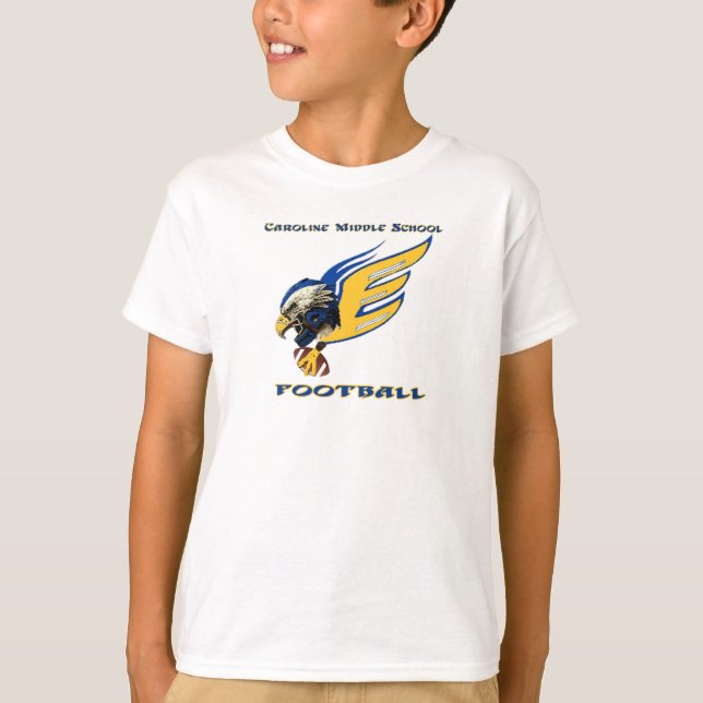 Camiseta Camisas del equipo de fútbol de Eagles con diseño  (Anverso)