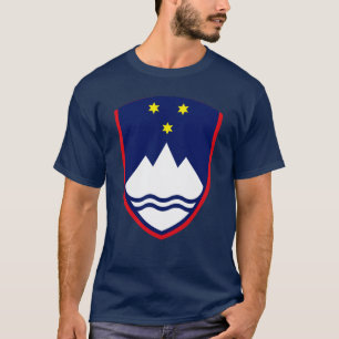 Camiseta Camisas del escudo de armas de Eslovenia