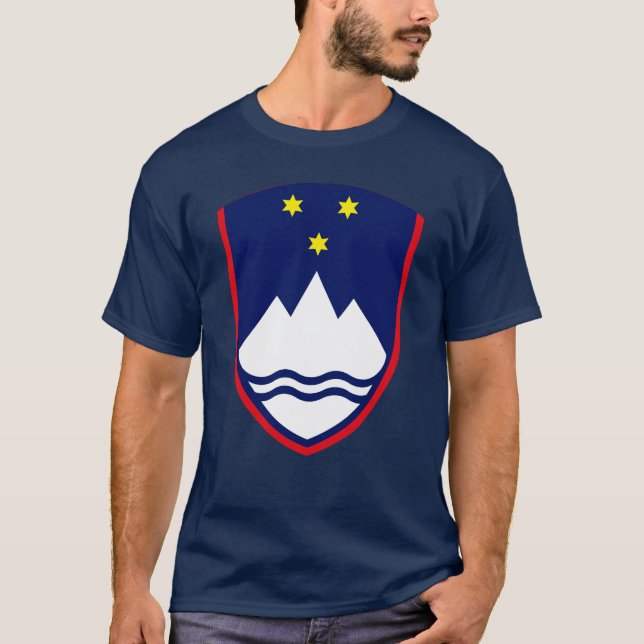 Camiseta Camisas del escudo de armas de Eslovenia (Anverso)