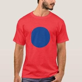 Camiseta Camisas del Estado Rojo del Punto Azul