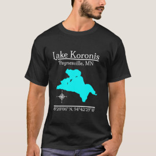 Camiseta Camisas del Lago Koronis Minnesota de Larga Manga