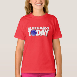 Camiseta Camisas del logo de Bluegrass Today chicas básicos