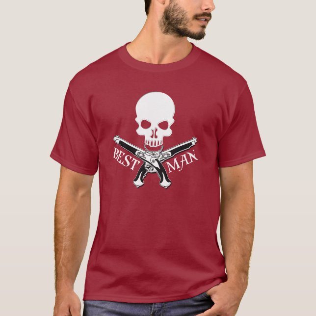 Camiseta Camisas del mejor hombre del pirata (Anverso)