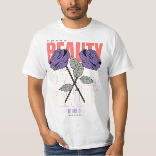 Camiseta Camisas del Mundo de la Belleza - Diseño estético 