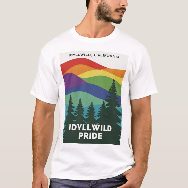 Camiseta Camisas del Orgullo Idyllwild Serie 3 (Anverso)