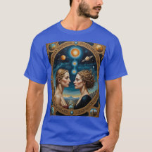 Camisas del portal Celestial Twin Goddesses