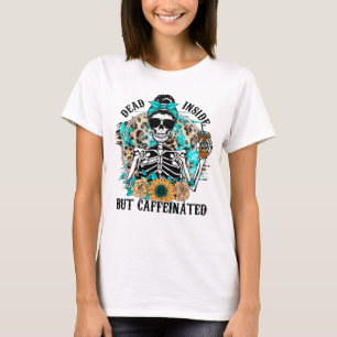 Camiseta Camisas dentro muertas   Coffee Shirt   Halloween 