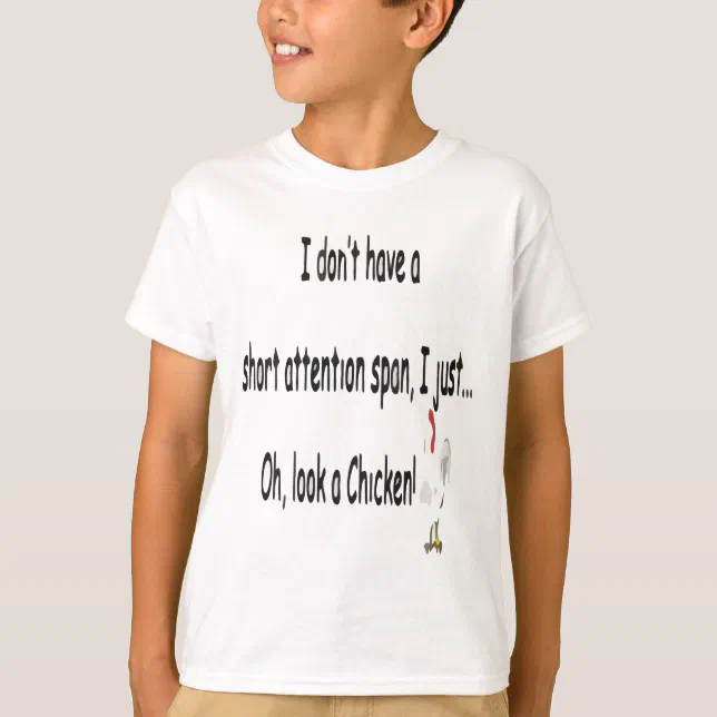 Camiseta Camisas divertidas contra el TDAH Zazzle.es