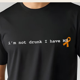 Camiseta Camisas divertidas de esclerosis múltiple, EM sarc