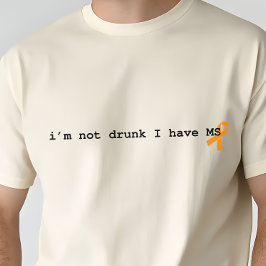 Camiseta Camisas divertidas de esclerosis múltiple, EM sarc