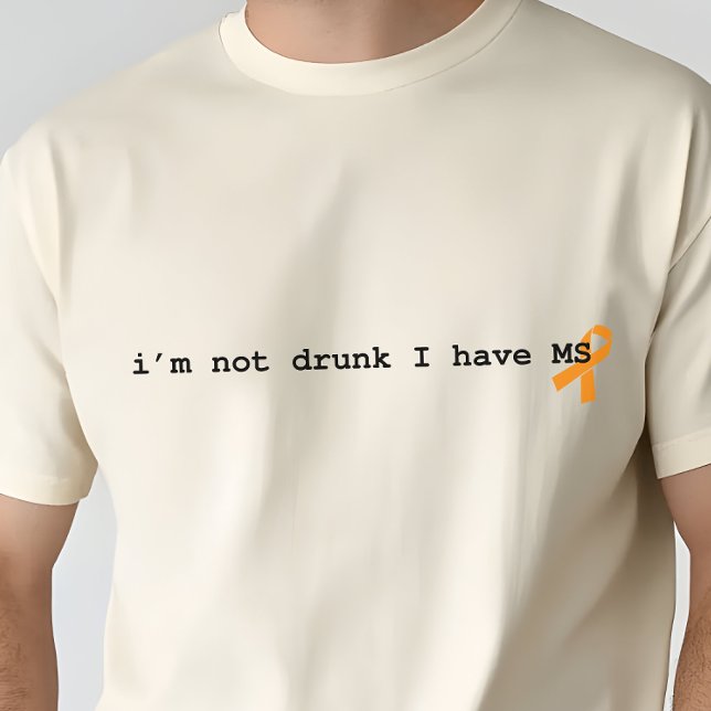 Camiseta Camisas divertidas de esclerosis múltiple, EM sarc (Subido por el creador)