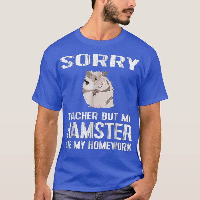Camiseta Camisas divertidas de Hamster (Anverso)