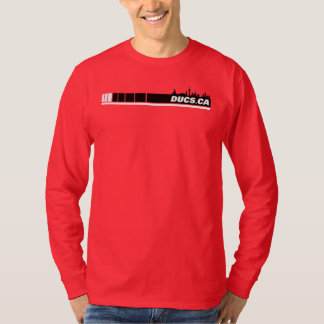 Camiseta Camisas Ducs.ca con engranajes (rojo)