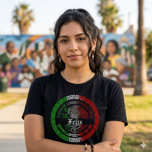 Camiseta Camisas emblemáticas de Felix Last Name México