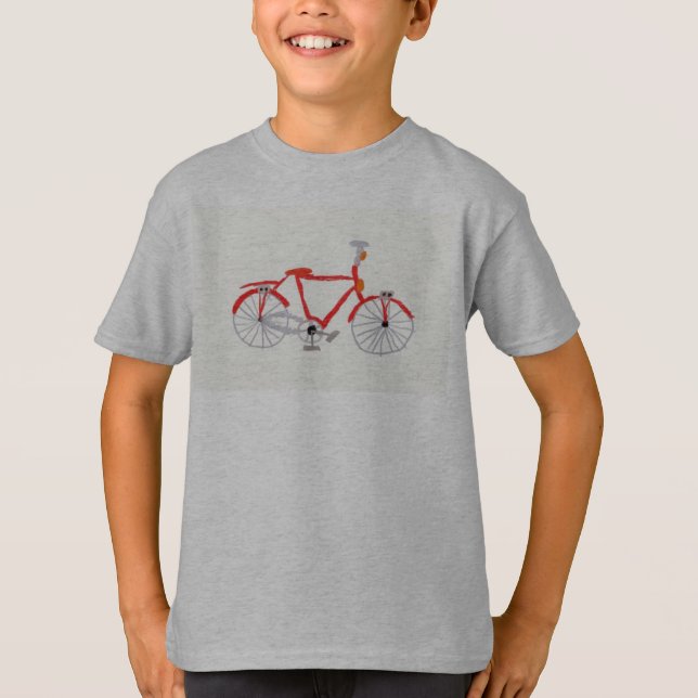 Camiseta Camisas en bicicleta (Anverso)
