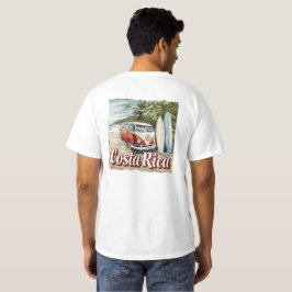 Camiseta Camisas en la playa de Costa Rica