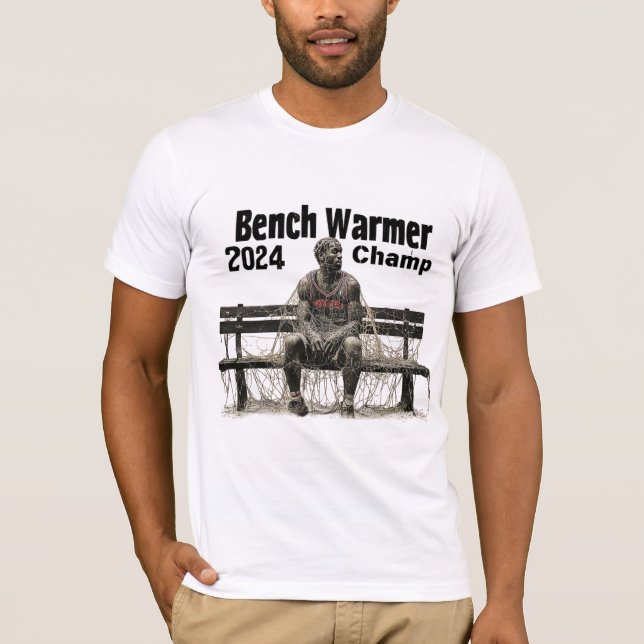 Camiseta Camisas en T de Bench Warmer Champ 2024 (Anverso)