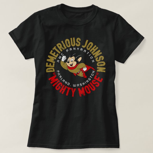Camiseta Camisas esenciales de Johnson Demetrious (Diseño del anverso)