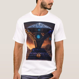 Camiseta Camisas estilo Azteca 3D - Negrita, artística y ún