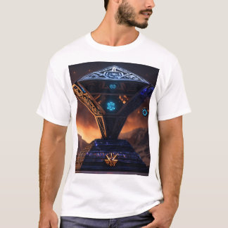 Camiseta Camisas estilo Azteca 3D - Negrita, artística y ún
