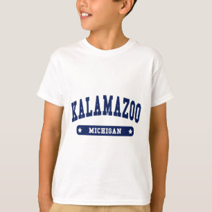 Camiseta Camisas estilo Colegio Kalamazoo Michigan