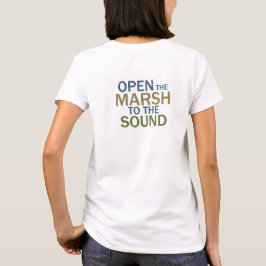 Camiseta Camisas estuarias de Edmonds Marsh para mujeres 1 