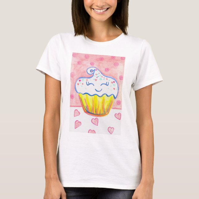 Camiseta Camisas felices para pasteles (Anverso)