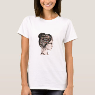 Camiseta Camisas femeninas cómodas de algodón al 100%