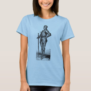 Camiseta Camisas femeninas de Knight medieval