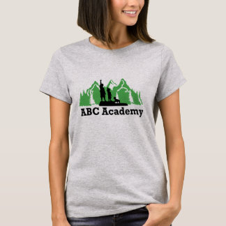 Camiseta Camisas femeninas de la Academia ABC