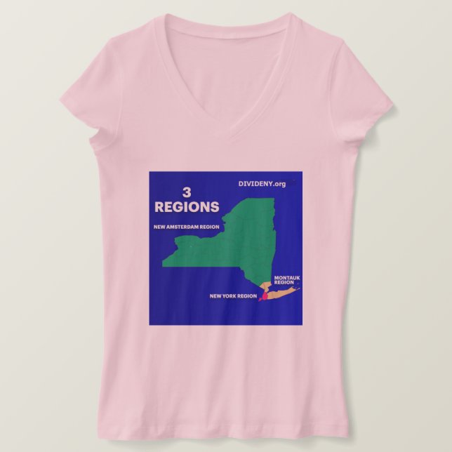 Camiseta Camisas femeninas de las Regiones Autónomas (Anverso del diseño)
