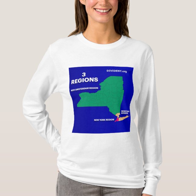 Camiseta Camisas femeninas de las Regiones Autónomas (Anverso)