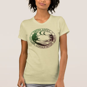 Camiseta Camisas femeninas del Cuerpo Civil de Conservació