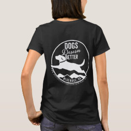 Camiseta Camisas femeninas - Logo blanco