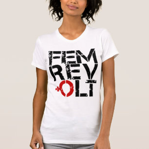 Camiseta Camisas feministas con logo