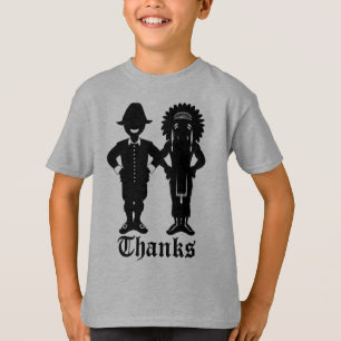 Camiseta Camisas festivas de los niños en el Día de Acción 