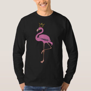 Camiseta Camisas Flamingo Rosadas Cute Flamingo con Tee S d