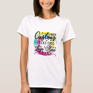 Camiseta Camisas fotográficas, Camisas de texto Personaliza