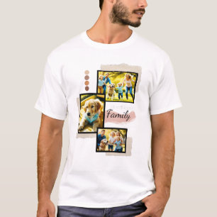 Camiseta Camisas fotográficas familiares: Apreciar cada mom