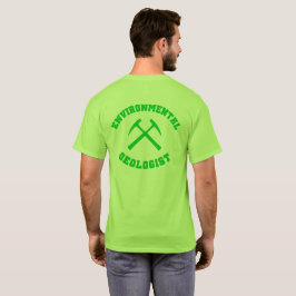Camiseta Camisas geólogas ambientales (retroimpresión)