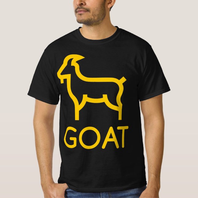 Camiseta Camisas GOAT - más grandes de todos los tiempos (Anverso)