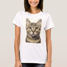 Camisas gráficas de Cat Tee para mujeres