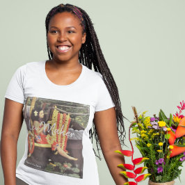 Camiseta Camisas gráficas de Lei Flower para mujeres