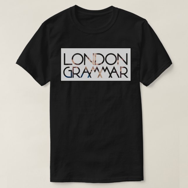 Camiseta Camisas Grammar Classic de Londres (Diseño del anverso)