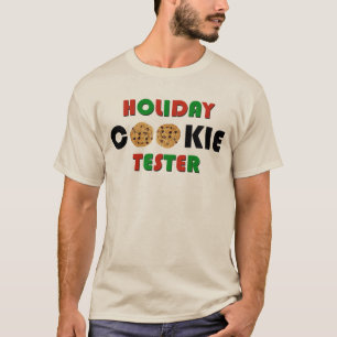Camiseta Camisas Holiday Cookie Tester