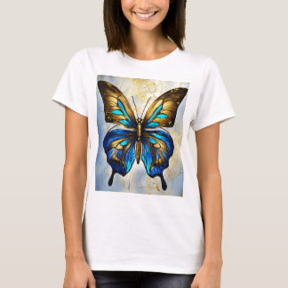 Camiseta Camisas Impresas De Mariposa Para Chicas