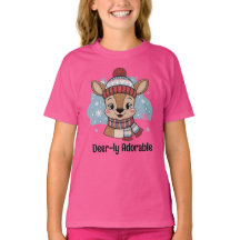 Camisas infantiles adorables para Navidades