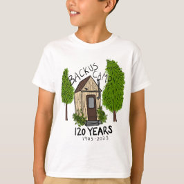 Camiseta Camisas infantiles Campamento Backus